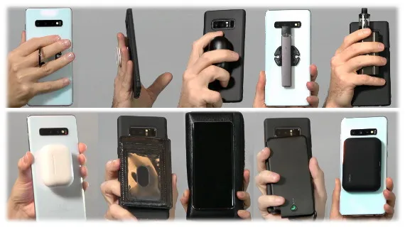 FLEXCLIP uses on phones